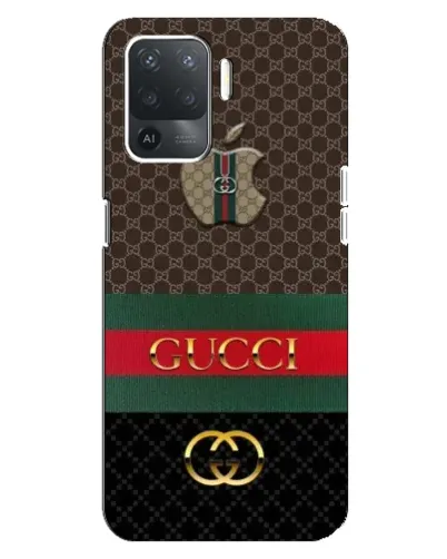 Чехол для OPPO Reno 5 Lite с картинкой «Gucci — брендированный десерт» Чехол для OPPO Reno 5 Lite с картинкой «Gucci — брендированный десерт»