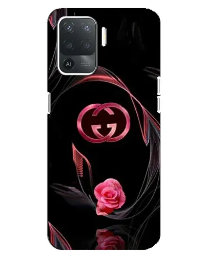 Чехол для OPPO Reno 5 Lite с картинкой «Gucci — неоновая роза» Чехол для OPPO Reno 5 Lite с картинкой «Gucci — неоновая роза»