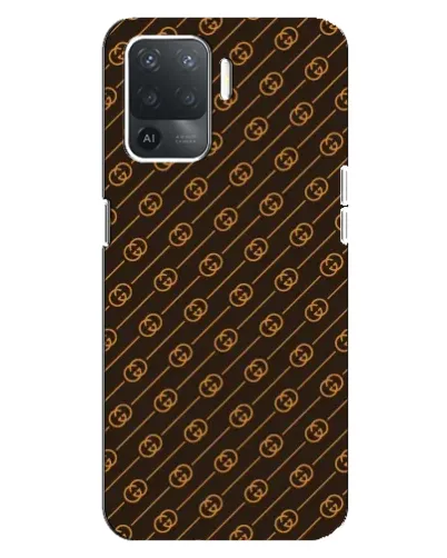 Чехол для OPPO Reno 5 Lite с картинкой «Gucci — золотые диагонали» Чехол для OPPO Reno 5 Lite с картинкой «Gucci — золотые диагонали»