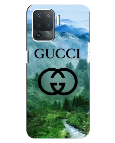 Чехол для OPPO Reno 5 Lite с картинкой «Gucci — горный пейзаж» Чехол для OPPO Reno 5 Lite с картинкой «Gucci — горный пейзаж»
