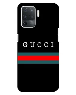 Чехол для OPPO Reno 5 Lite с картинкой «Gucci — красный пояс» Чехол для OPPO Reno 5 Lite с картинкой «Gucci — красный пояс»