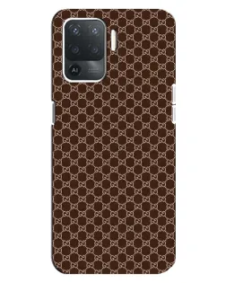 Чехол для OPPO Reno 5 Lite с картинкой «Gucci — шоколадная сетка» Чехол для OPPO Reno 5 Lite с картинкой «Gucci — шоколадная сетка»