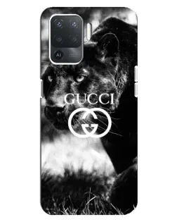 Чехол для OPPO Reno 5 Lite с картинкой «Gucci — дикая природа» Чехол для OPPO Reno 5 Lite с картинкой «Gucci — дикая природа»