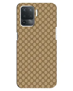 Чехол для OPPO Reno 5 Lite с картинкой «Gucci — классический беж» Чехол для OPPO Reno 5 Lite с картинкой «Gucci — классический беж»