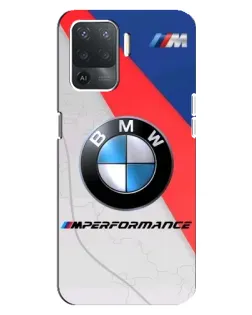 Чехол для OPPO Reno 5 Lite с картинкой «BMW Performance стиль»