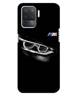 Чехол для OPPO Reno 5 Lite с картинкой «BMW — взгляд тигра»