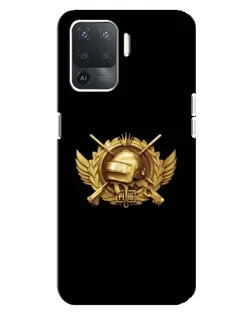 Чехол для OPPO Reno 5 Lite с картинкой «PUBG — оранжевый градиент» Чехол для OPPO Reno 5 Lite с картинкой «PUBG — оранжевый градиент»