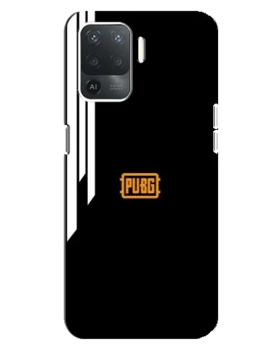 Чехол для OPPO Reno 5 Lite с картинкой «PUBG — вертикальные линии»