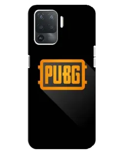 Чехол для OPPO Reno 5 Lite с картинкой «PUBG — рамка лого» Чехол для OPPO Reno 5 Lite с картинкой «PUBG — рамка лого»