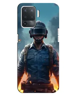 Чехол для OPPO Reno 5 Lite с картинкой «PUBG — реалистичный герой» Чехол для OPPO Reno 5 Lite с картинкой «PUBG — реалистичный герой»