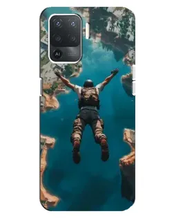 Чехол для OPPO Reno 5 Lite с картинкой «PUBG — свободное падение» Чехол для OPPO Reno 5 Lite с картинкой «PUBG — свободное падение»