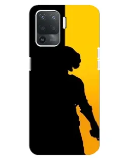 Чехол для OPPO Reno 5 Lite с картинкой «Тень воина PUBG» Чехол для OPPO Reno 5 Lite с картинкой «Тень воина PUBG»