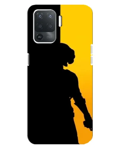 Чехол для OPPO Reno 5 Lite с картинкой «Тень воина PUBG»
