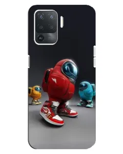 Чехол для OPPO Reno 5 Lite с картинкой «Among Us — 3D стиль» Чехол для OPPO Reno 5 Lite с картинкой «Among Us — 3D стиль»