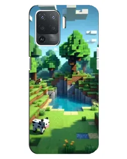 Чохол для OPPO Reno 5 Lite з картинкою «Minecraft літній день» Чохол для OPPO Reno 5 Lite з картинкою «Minecraft літній день»