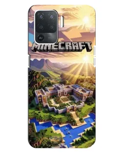 Чохол для OPPO Reno 5 Lite з картинкою «Minecraft панорама» Чохол для OPPO Reno 5 Lite з картинкою «Minecraft панорама»