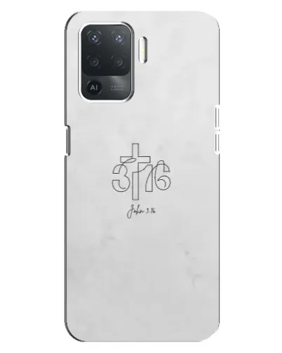 Чехол для OPPO Reno 5 Lite с картинкой «Иоанна 3:16 Крест» Чехол для OPPO Reno 5 Lite с картинкой «Иоанна 3:16 Крест»