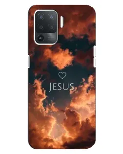 Чехол для OPPO Reno 5 Lite с картинкой «Сияние Имени Jesus» Чехол для OPPO Reno 5 Lite с картинкой «Сияние Имени Jesus»
