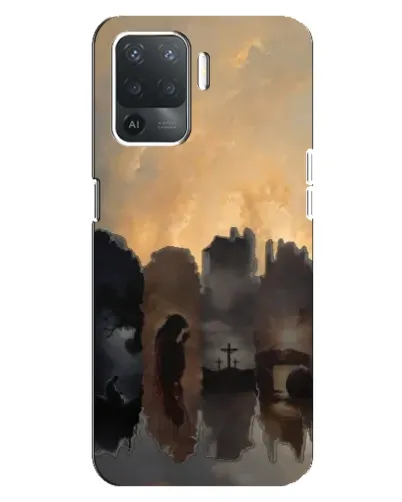 Чехол для OPPO Reno 5 Lite с картинкой «Дорога к вере» Чехол для OPPO Reno 5 Lite с картинкой «Дорога к вере»