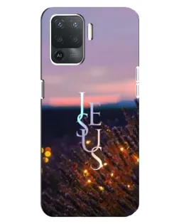 Чехол для OPPO Reno 5 Lite с картинкой «Свет Божий ночью»