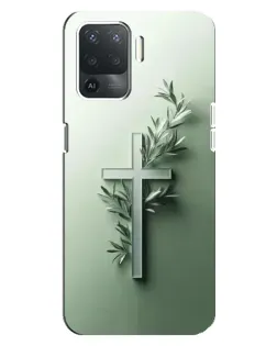 Чехол для OPPO Reno 5 Lite с картинкой «Оливковая ветвь»