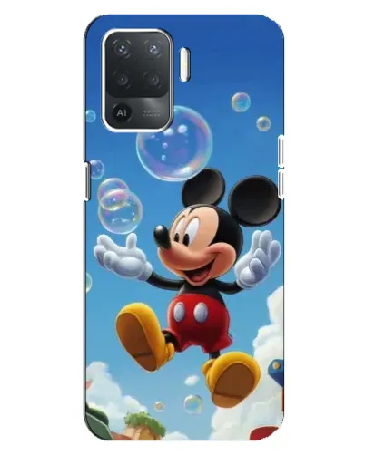 Чехол для OPPO Reno 5 Lite с картинкой «Mickey и мыльные пузыри» Чехол для OPPO Reno 5 Lite с картинкой «Mickey и мыльные пузыри»