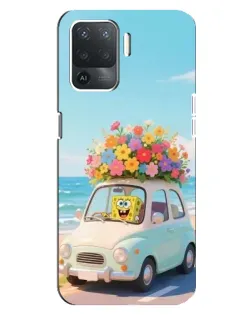 Чехол для OPPO Reno 5 Lite с картинкой «Автомобильное путешествие»