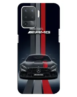 Чохол для OPPO Reno 5 Lite з картинкою «Mercedes — білий карбон» Чохол для OPPO Reno 5 Lite з картинкою «Mercedes — білий карбон»