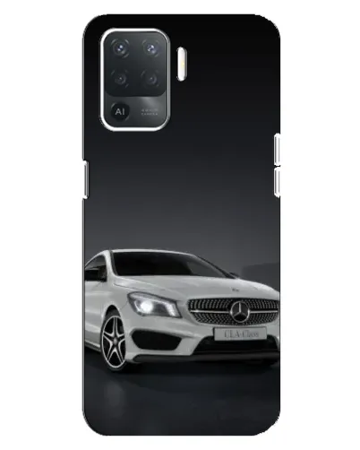 Чехол для OPPO Reno 5 Lite с картинкой «Mercedes AMG GT Silver»