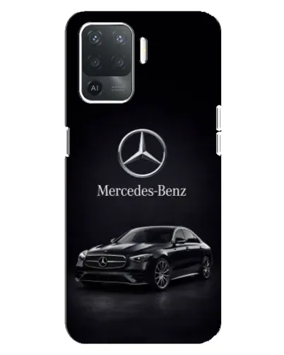 Чехол для OPPO Reno 5 Lite с картинкой «Mercedes — решетка радиатора»
