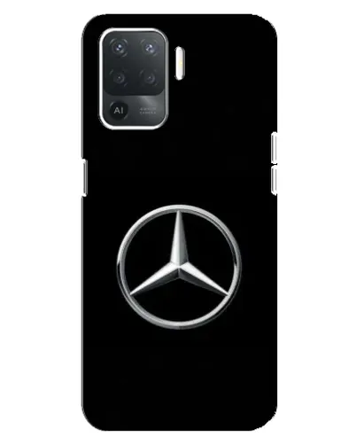 Чехол для OPPO Reno 5 Lite с картинкой «Mercedes классический лого»