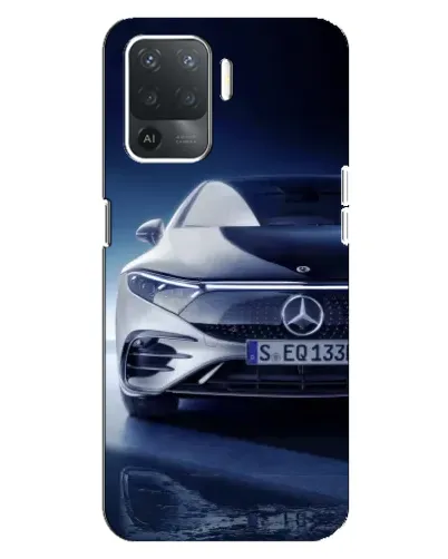 Чехол для OPPO Reno 5 Lite с картинкой «Mercedes EQ — будущее»