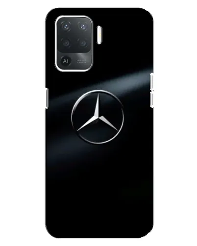 Чехол для OPPO Reno 5 Lite с картинкой «Mercedes на металле» Чехол для OPPO Reno 5 Lite с картинкой «Mercedes на металле»