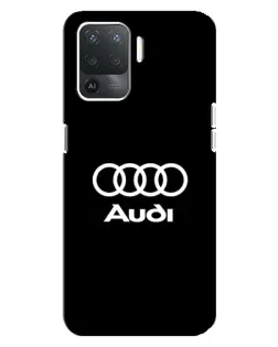 Чехол для OPPO Reno 5 Lite с картинкой «Классическое лого Audi»