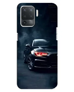Чехол для OPPO Reno 5 Lite с картинкой «Audi — хищный взгляд»