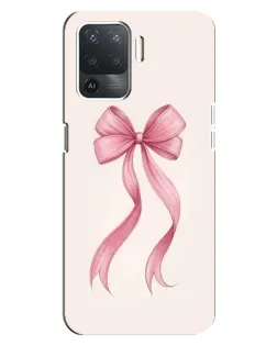 Чехол для OPPO Reno 5 Lite с картинкой «Розовый бант» Чехол для OPPO Reno 5 Lite с картинкой «Розовый бант»