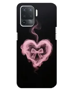 Чехол для OPPO Reno 5 Lite с картинкой «Дымчатое сердце» Чехол для OPPO Reno 5 Lite с картинкой «Дымчатое сердце»