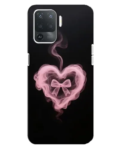 Чехол для OPPO Reno 5 Lite с картинкой «Дымчатое сердце»