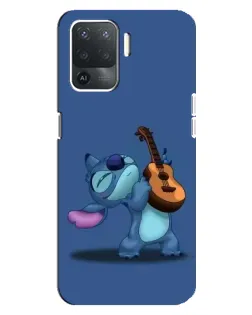 Чехол для OPPO Reno 5 Lite с картинкой «Стич с укулеле» Чехол для OPPO Reno 5 Lite с картинкой «Стич с укулеле»