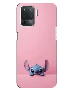 Чехол для OPPO Reno 5 Lite с картинкой «Stitch выглядывает» Чехол для OPPO Reno 5 Lite с картинкой «Stitch выглядывает»