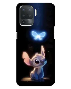 Чехол для OPPO Reno 5 Lite с картинкой «Сияющий Стич» Чехол для OPPO Reno 5 Lite с картинкой «Сияющий Стич»