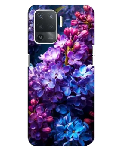 Чехол для OPPO Reno 5 Lite с картинкой «Сиреневый цвет» Чехол для OPPO Reno 5 Lite с картинкой «Сиреневый цвет»