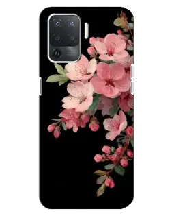 Чехол для OPPO Reno 5 Lite с картинкой «Розовая ветка сакуры» Чехол для OPPO Reno 5 Lite с картинкой «Розовая ветка сакуры»