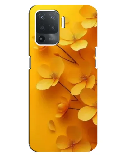 Чехол для OPPO Reno 5 Lite с картинкой «Золотые лепестки» Чехол для OPPO Reno 5 Lite с картинкой «Золотые лепестки»