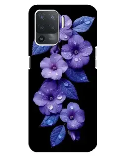 Чохол для OPPO Reno 5 Lite з картинкою «Фіолетові квіти з росою» Чохол для OPPO Reno 5 Lite з картинкою «Фіолетові квіти з росою»