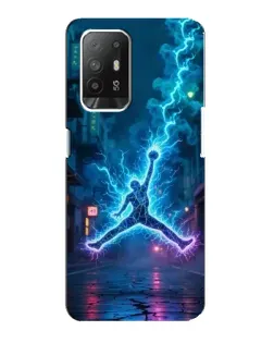 Чехол для OPPO Reno 5z с картинкой «Jordan Gold Jumpman» Чехол для OPPO Reno 5z с картинкой «Jordan Gold Jumpman»