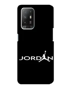 Чехол для OPPO Reno 5z с картинкой «Jordan White Logo» Чехол для OPPO Reno 5z с картинкой «Jordan White Logo»