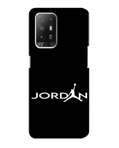 Чехол для OPPO Reno 5z с картинкой «Jordan White Logo» Чехол для OPPO Reno 5z с картинкой «Jordan White Logo»