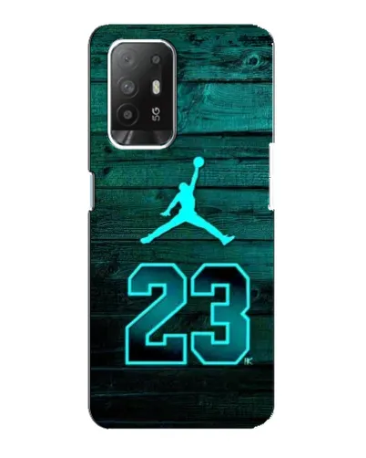 Чехол для OPPO Reno 5z с картинкой «Jordan Cyan 23» Чехол для OPPO Reno 5z с картинкой «Jordan Cyan 23»