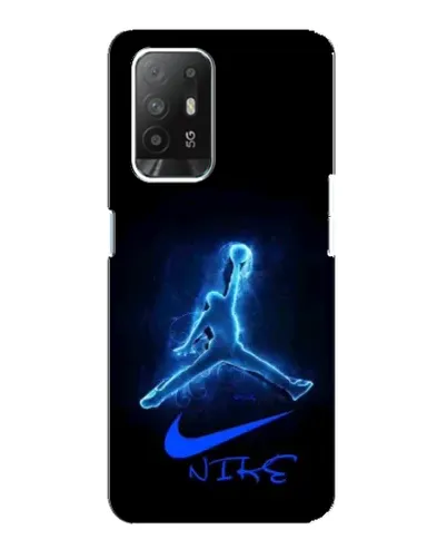 Чехол для OPPO Reno 5z с картинкой «Jordan Neon Blue» Чехол для OPPO Reno 5z с картинкой «Jordan Neon Blue»